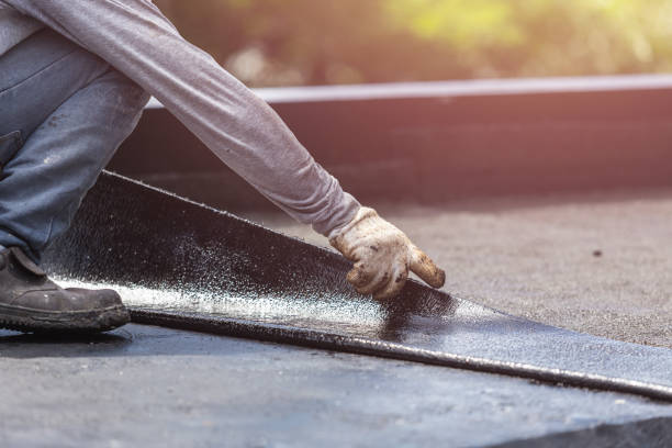 Professional Waterproofing technician working in Fredonia, NY
